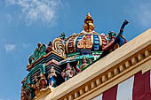 The great Chola temples of Tamil Nadu - The Swaminathan Temple of Swamimalai. The upper terrace.  